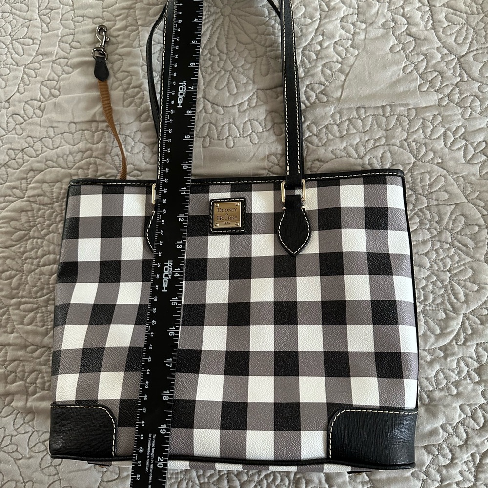 Dooney & Bourke Tucker Tote Buffalo Plaid